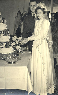 John and Margaret's Wedding, Edinburgh 1949