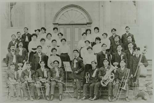 William Duncan's Christian Church Choir,
                        1909